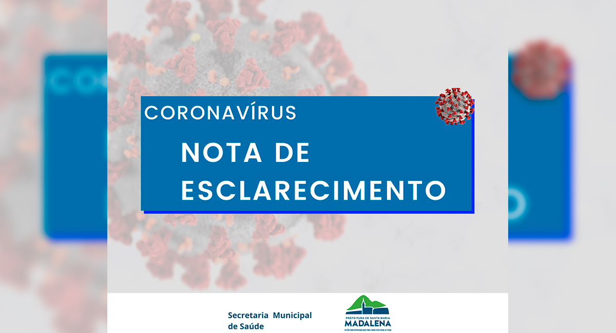 NOTA OFICIAL: Secretaria de Estado de Saúde do RJ Corrige Informação de Supostos Novos Casos