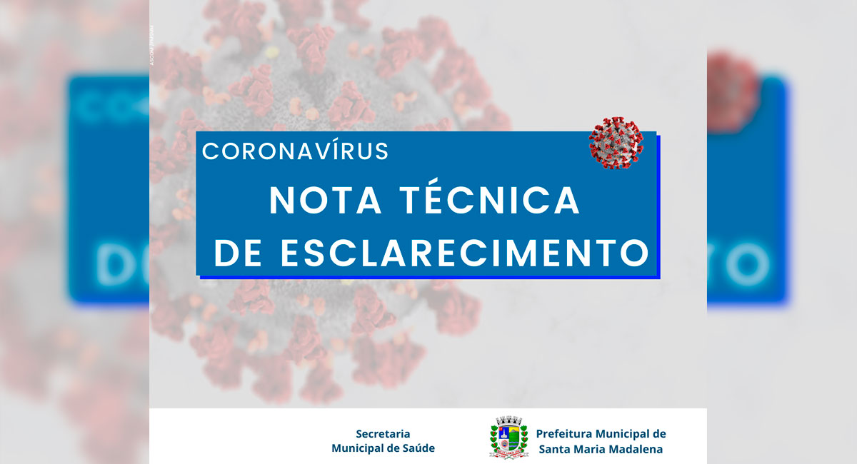 Nota Técnica de Esclarecimento da Secretaria Municipal de Saúde