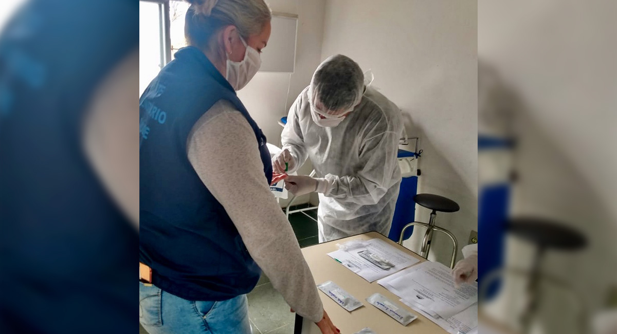 Prefeitura continua realizando testes rápidos para detectar a COVID-19 no município