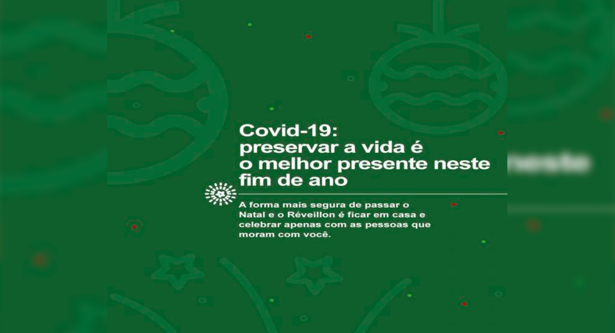 Prefeitura divulga cartilha com orientações para prevenir a Covid-19 nas confraternizações de fim de ano