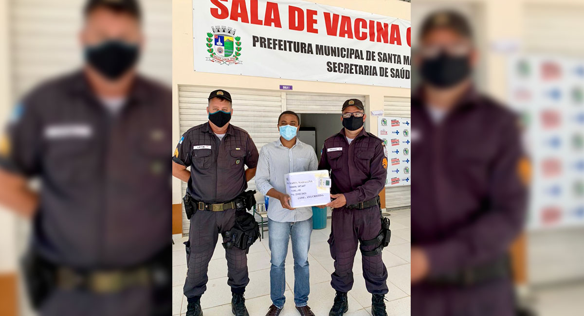 Santa Maria Madalena recebe 150 doses da vacina Oxford/Astrazeneca