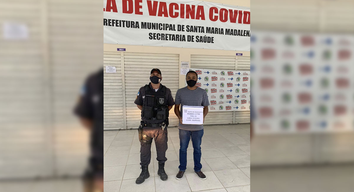 Santa Maria Madalena recebe novas doses da vacina contra a Covid-19