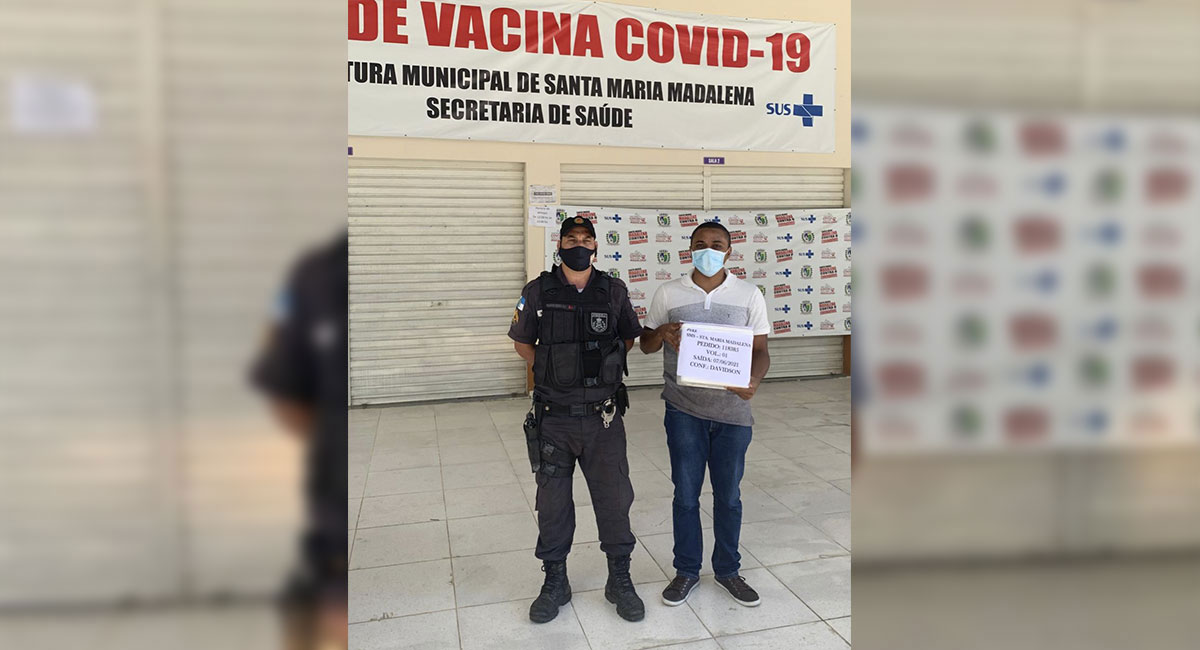 Secretaria de Saúde recebe mais uma remessa de vacina contra a Covid-19