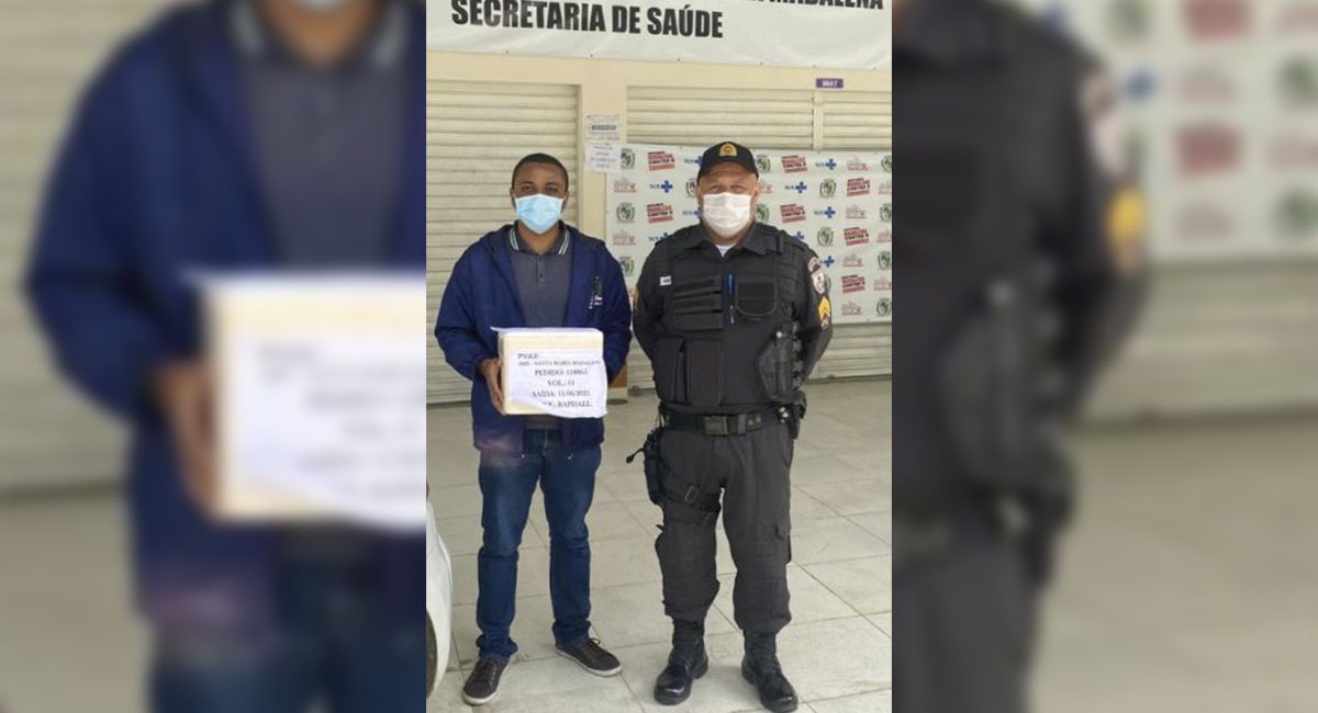 Novas doses de vacina contra a Covid-19 chegam a Santa Maria Madalena nesta sexta (11)