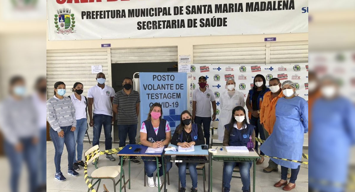 Secretaria de Saúde realiza a 1ª etapa de busca ativa da Covid-19