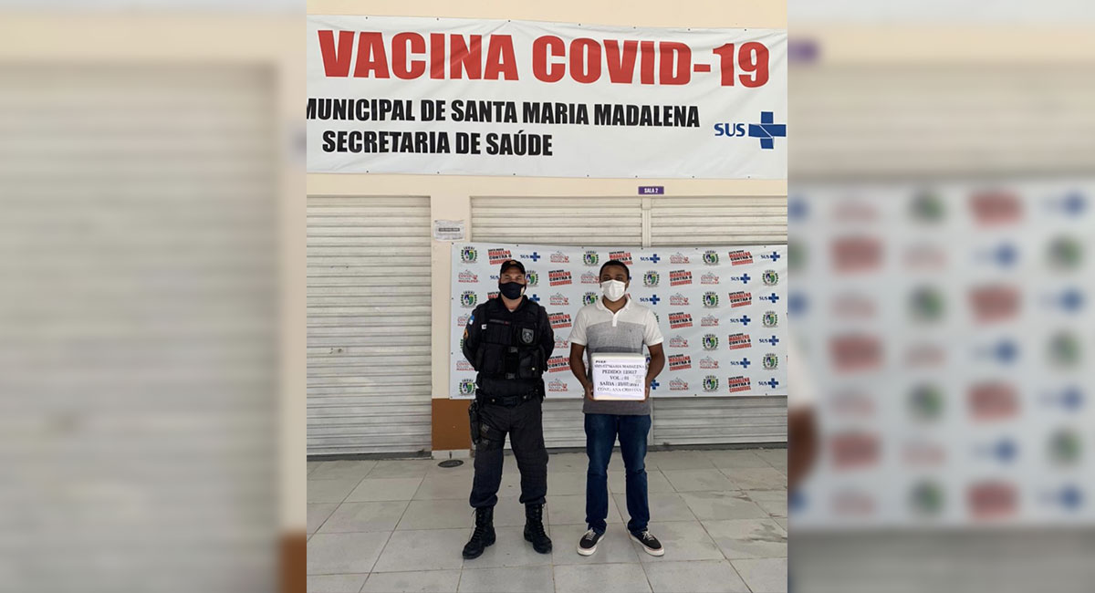 Santa Maria Madalena recebe nova remessa de vacinas contra a Covid-19