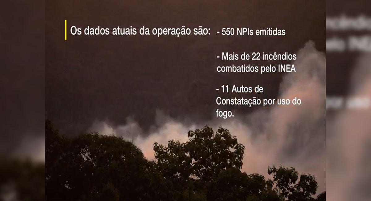 Prefeitura divulga vídeo informativo sobre a Operação Fumaça Zero do INEA