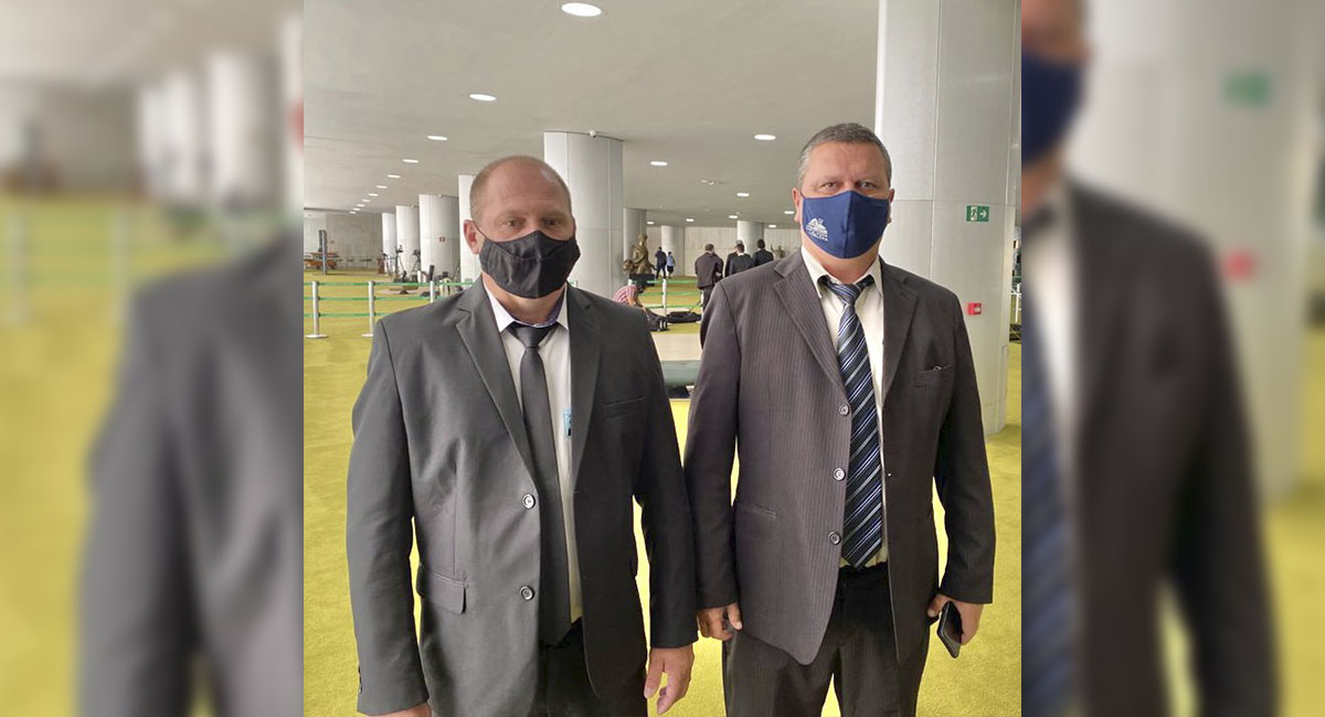 Prefeito e Vice vão a Brasília em busca de recursos para Santa Maria Madalena