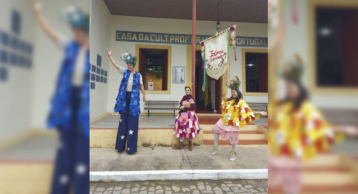 Santa Maria Madalena recebe oficinas e espetáculo teatral do projeto InConto Marcado