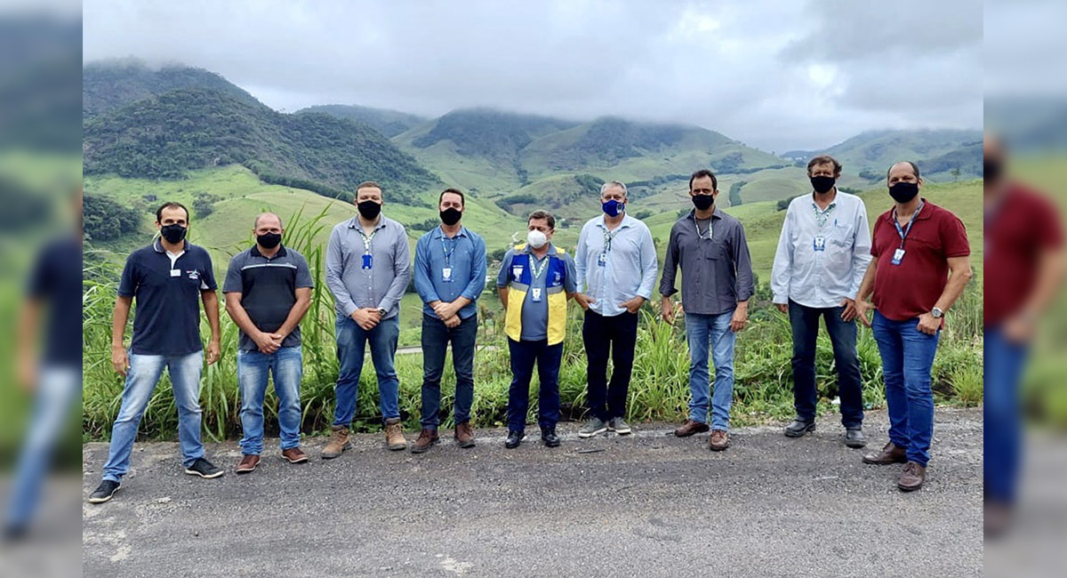 Município de Santa Maria Madalena recebe a visita do presidente do DER