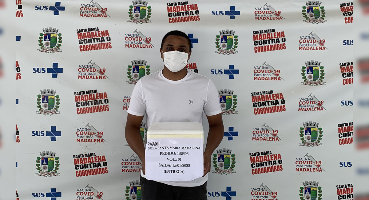 Prefeitura recebe primeiro lote de vacinas para crianças de 5 a 11 anos