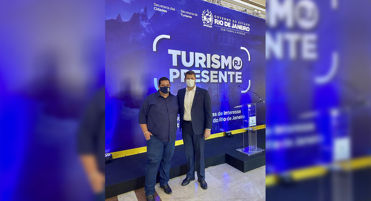 Secretário Municipal de Turismo participa do lançamento do Programa Turismo Presente no Rio de Janeiro