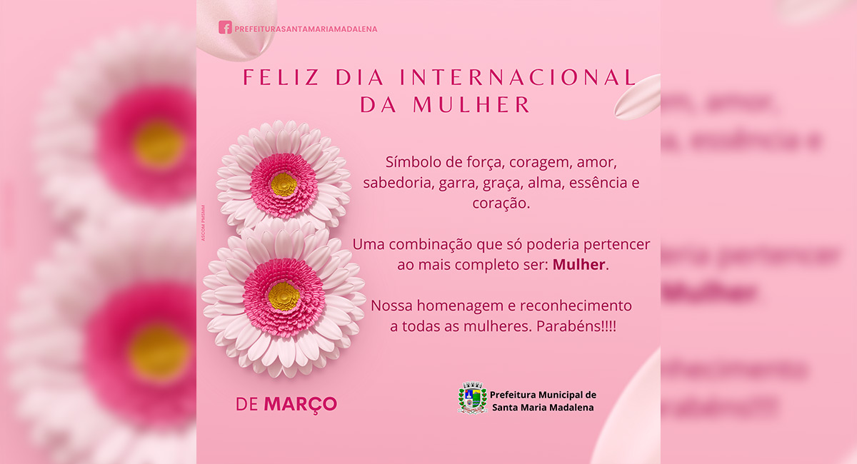 8 de março - Dia Internacional da Mulher