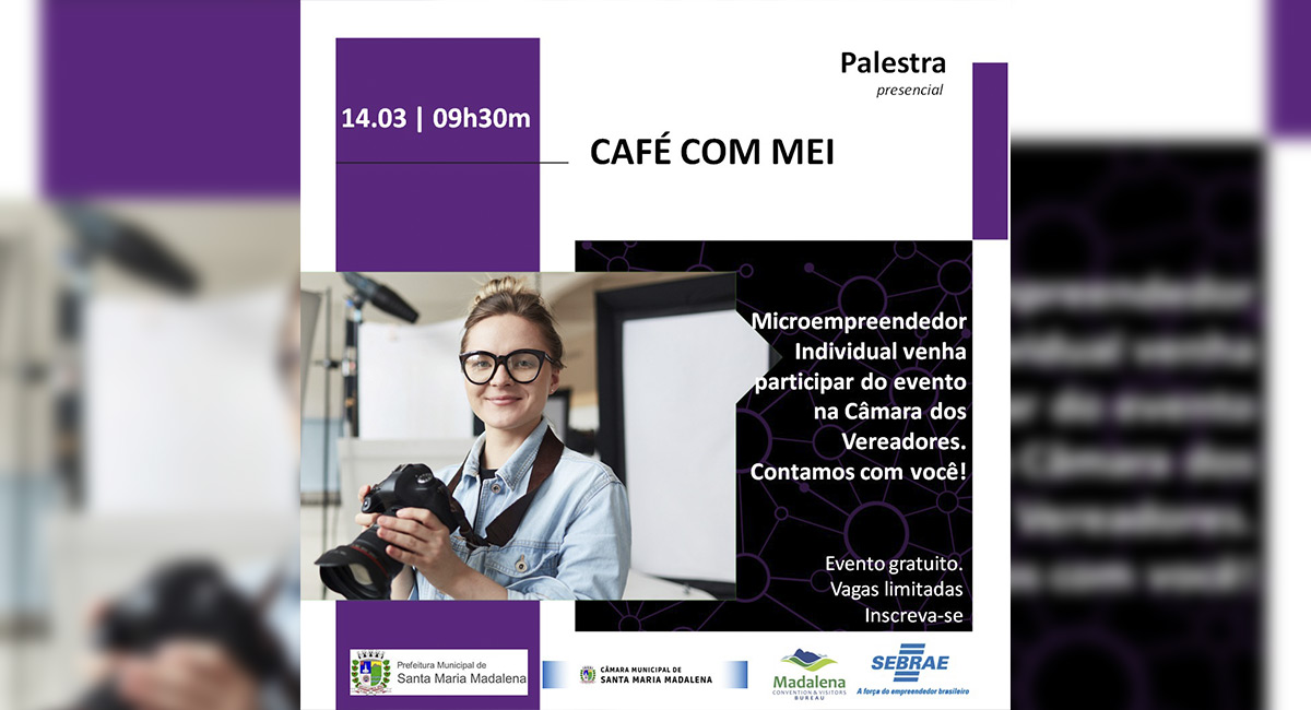 Sebrae promove palestra para Microempreendedores Individuais em Santa Maria Madalena