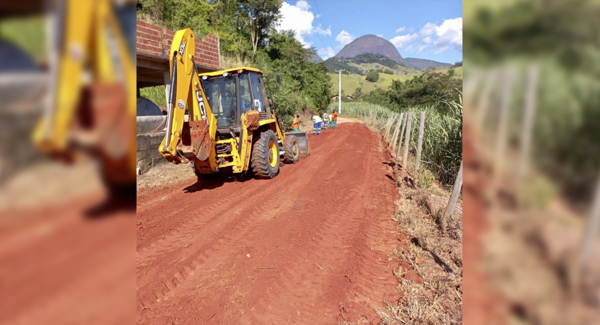 Recuperação de estradas segue a todo vapor em Santa Maria Madalena