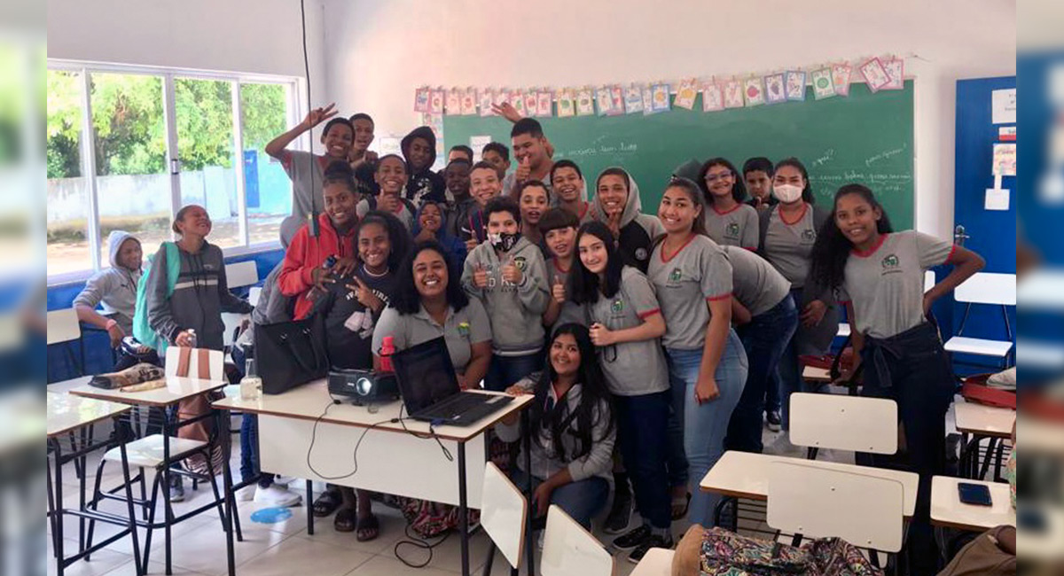 Secretaria de Turismo promove palestra nas escolas municipais para divulgar os pontos turísticos de Santa Maria Madalena