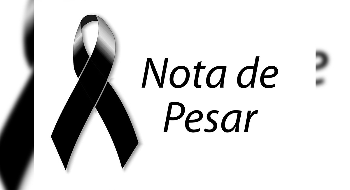 Nota de pesar pelo falecimento do senhor Paulinho Tamborete