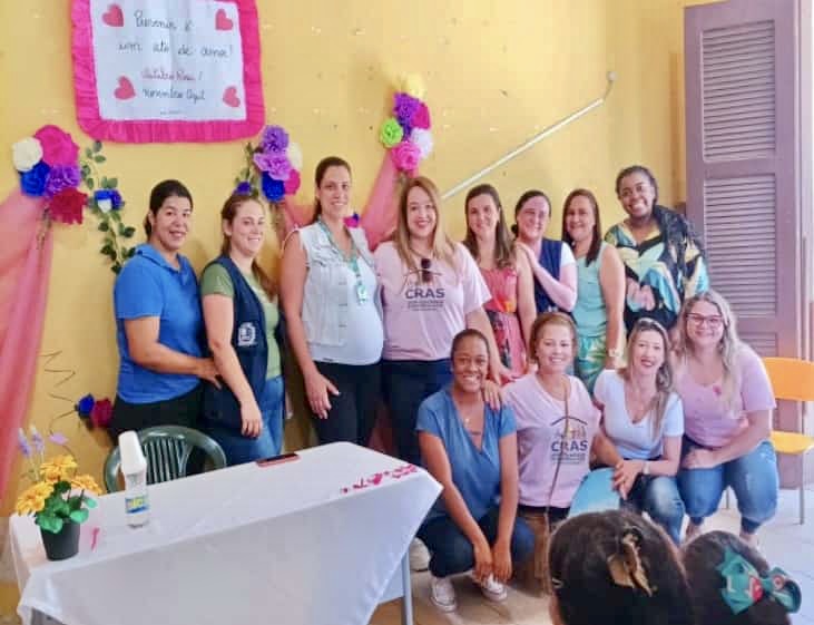 Assistência Social e Saúde promovem palestra alusiva ao Outubro Rosa e Novembro Azul