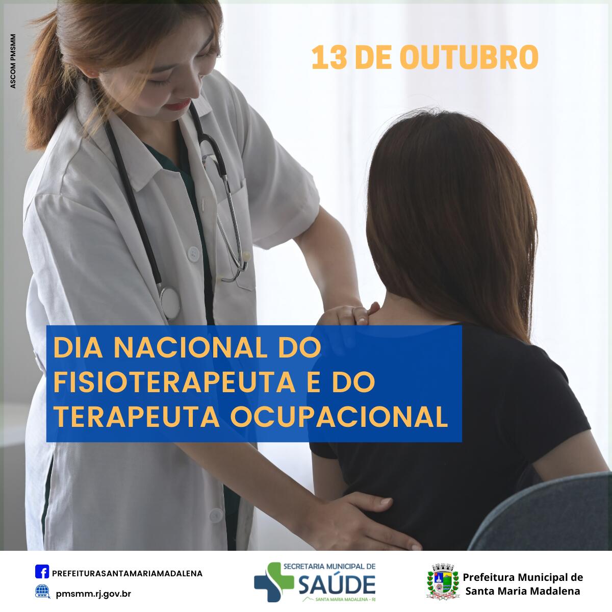 Dia Nacional do Fisioterapeuta e do Terapeuta Ocupacional