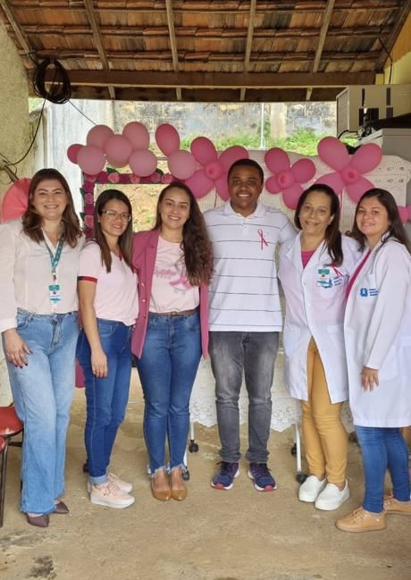 Outubro Rosa: ESF de Manoel de Moraes realiza atividade especial