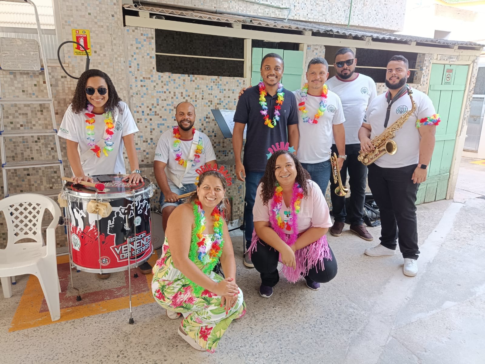 Hospital Basileu Estrela realiza primeiro Bloco de Carnaval com marchinhas