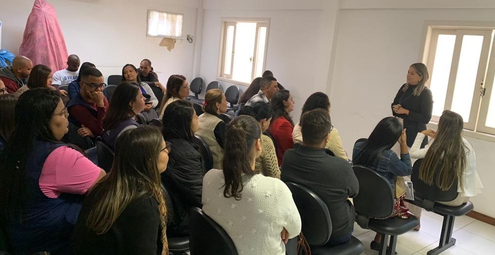 Equipe da Secretaria de Saúde participa do Projeto Saúde com Agente