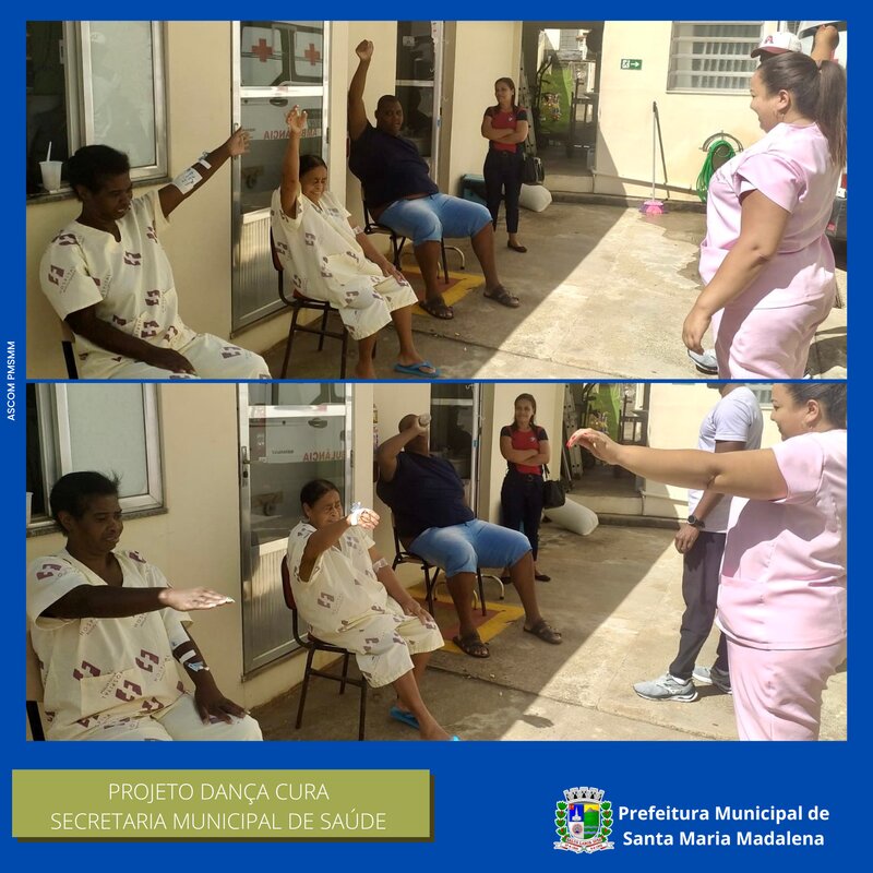 Secretaria de Saúde: Projeto Dança Cura