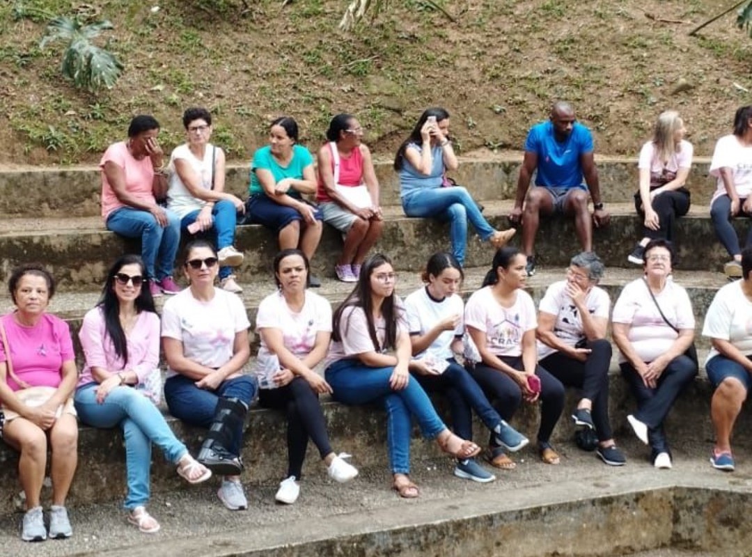 Evento em alusão às campanhas do Outubro Rosa e Novembro Azul, no Horto Municipal