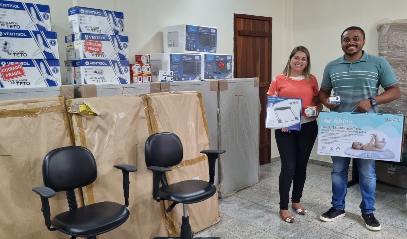 Prefeitura entrega novos equipamentos ao Hospital Basileu Estrela e Unidades Básicas de Saúde