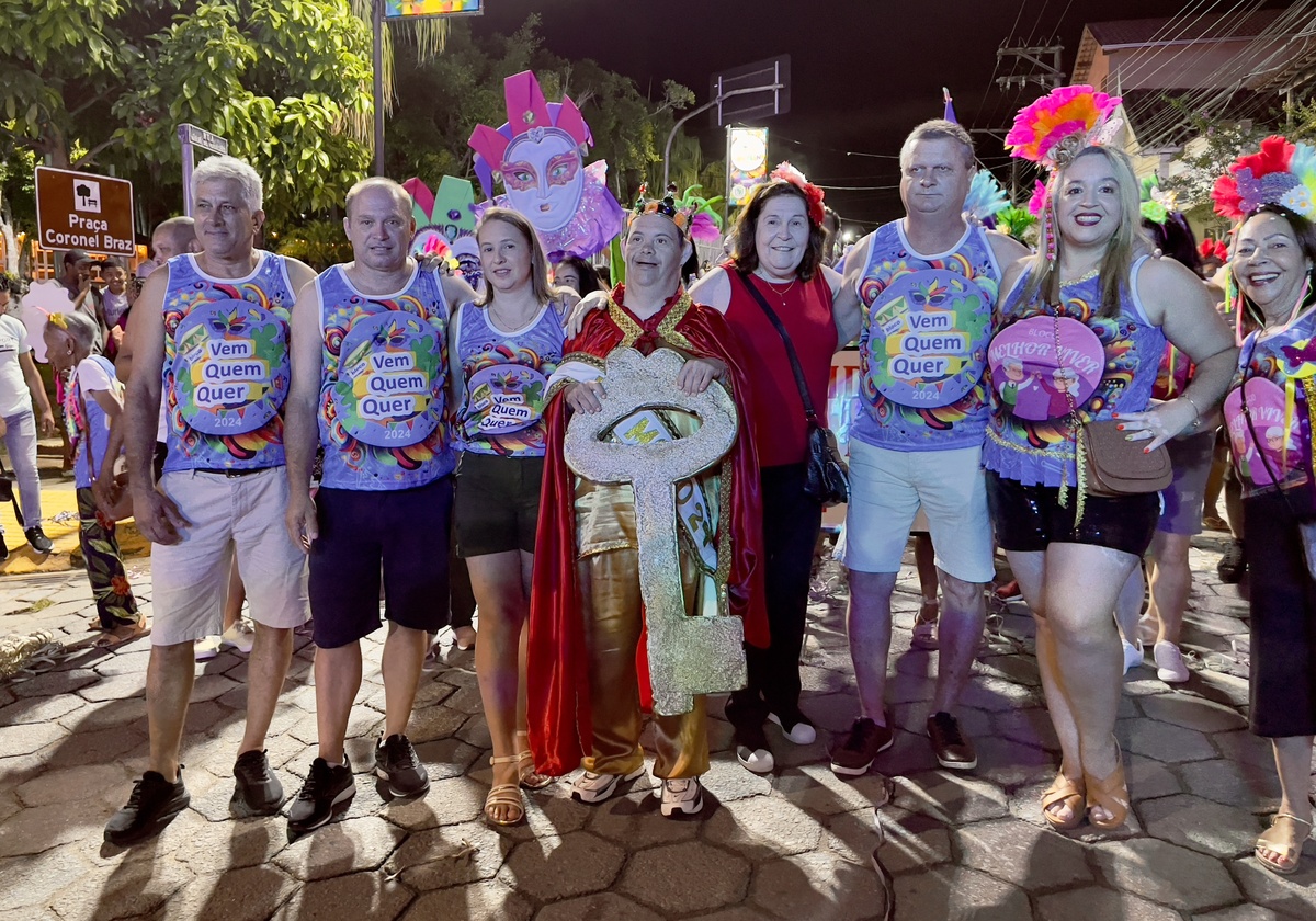 Abertura do carnaval em Santa Maria Madalena