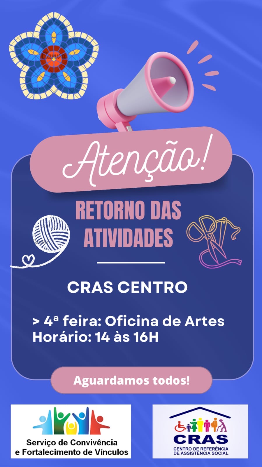 Secretaria de Assistência Social retoma atividades do SCFV para fortalecimento comunitário