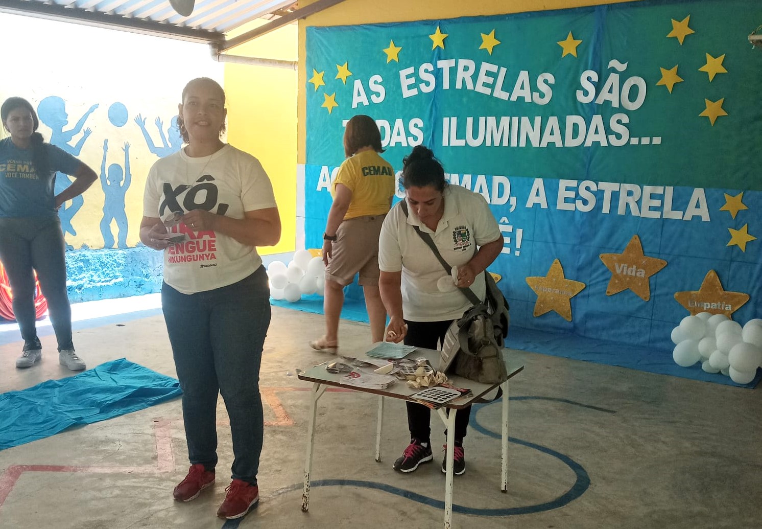 Saúde realiza palestras sobre prevenção à dengue nas escolas