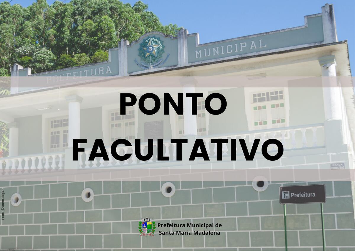 Prefeitura decreta ponto facultativo no dia 28 de março (quinta-feira)
