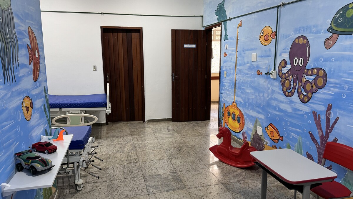 Prefeitura realiza melhorias na ala pediátrica do HBE