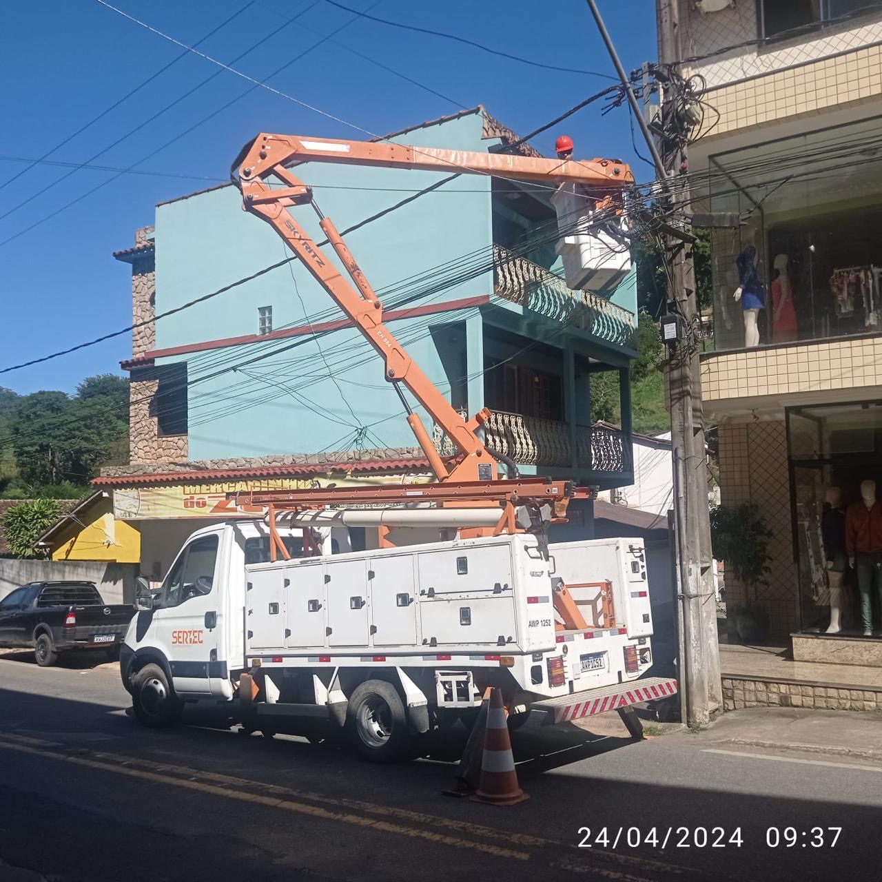 Prefeitura intensifica trabalho de manutenção da iluminação pública