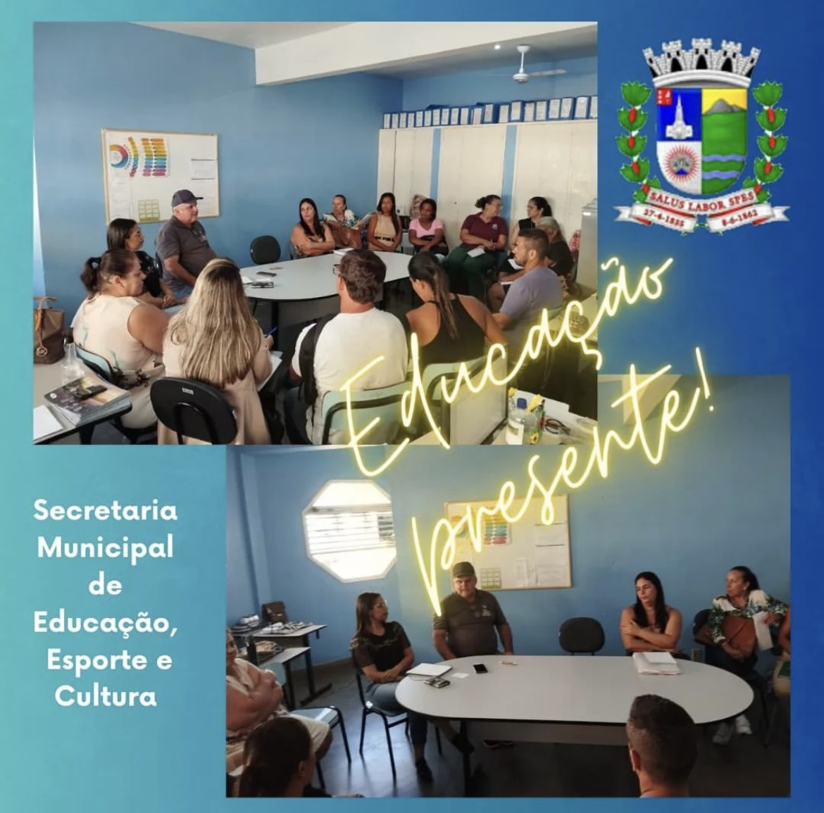 Secretaria de Educação realiza reunião com Diretores das Unidades Escolares Municipais