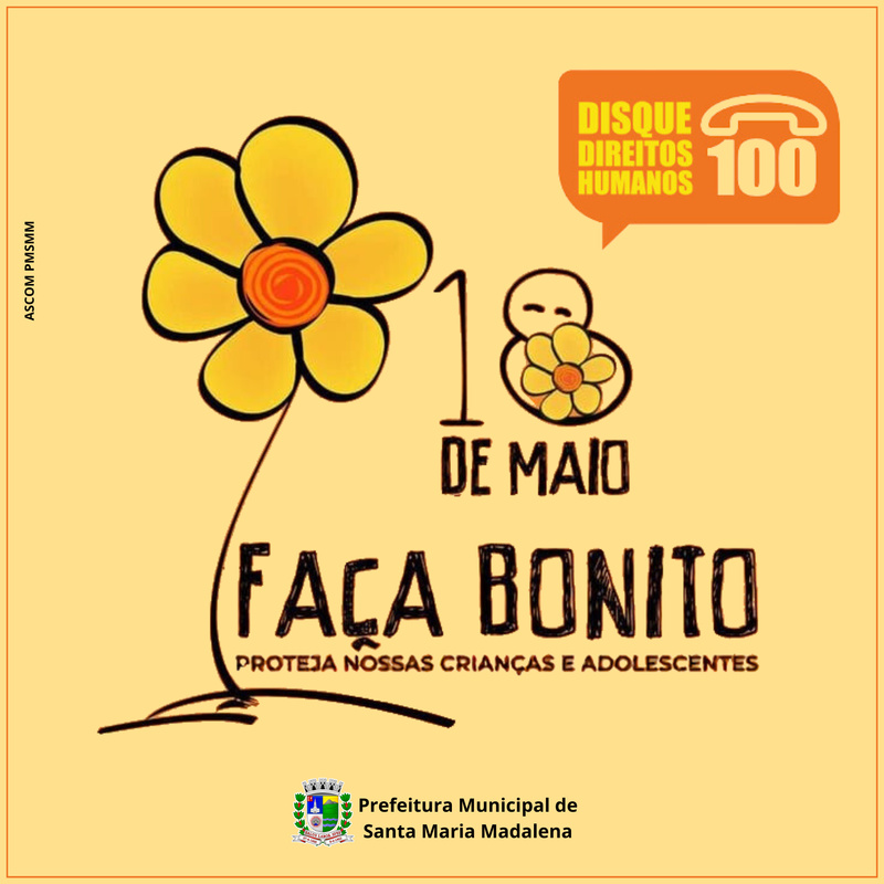 18 DE MAIO – DIA NACIONAL DE COMBATE AO ABUSO E EXPLORAÇÃO SEXUAL DE CRIANÇAS E ADOLESCENTES