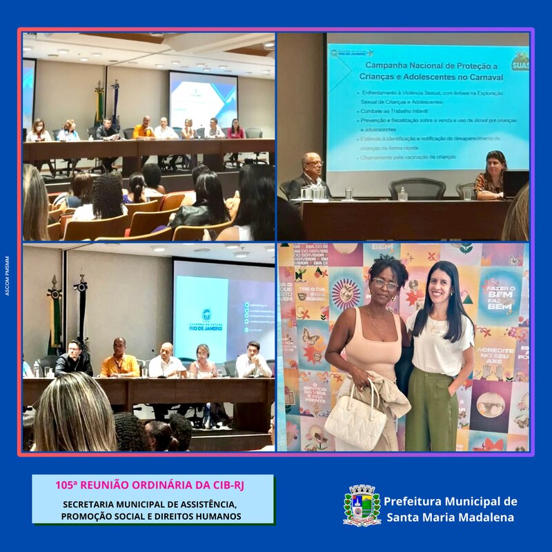 Santa Maria Madalena participa da 105ª Reunião Ordinária da CIB-RJ