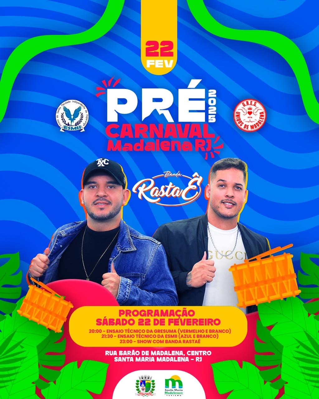 Pré-Carnaval de Madalena: o esquenta começa na Barão!
