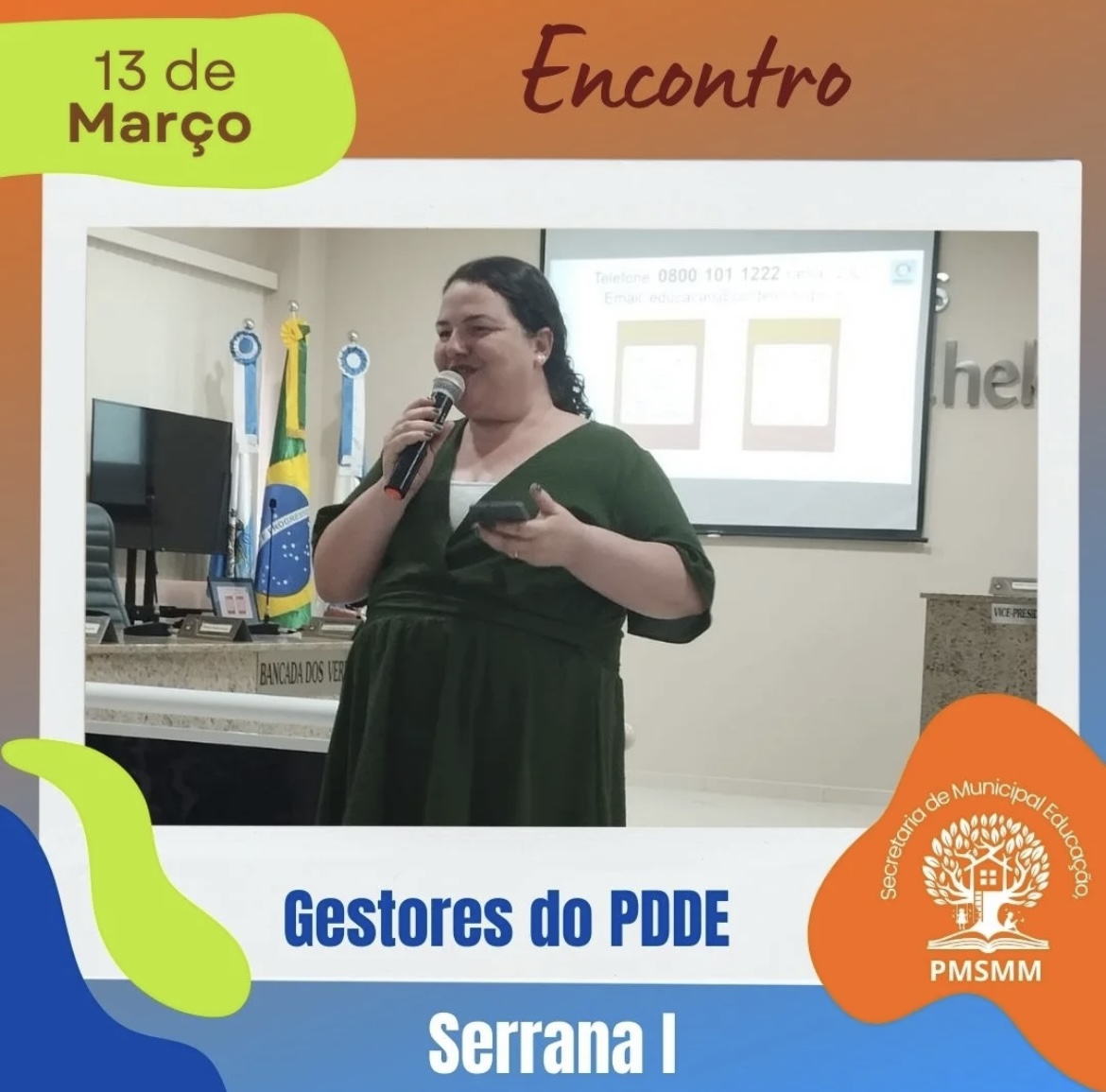 Santa Maria Madalena participa do encontro de gestores do PDDE na Região Serrana I