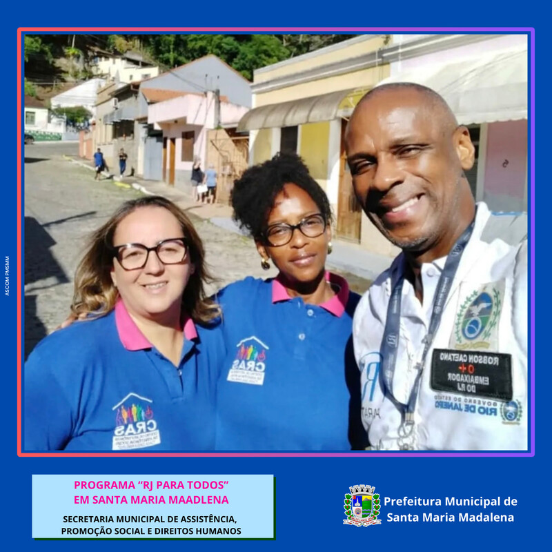 RJ para Todos leva atendimento a Santa Maria Madalena