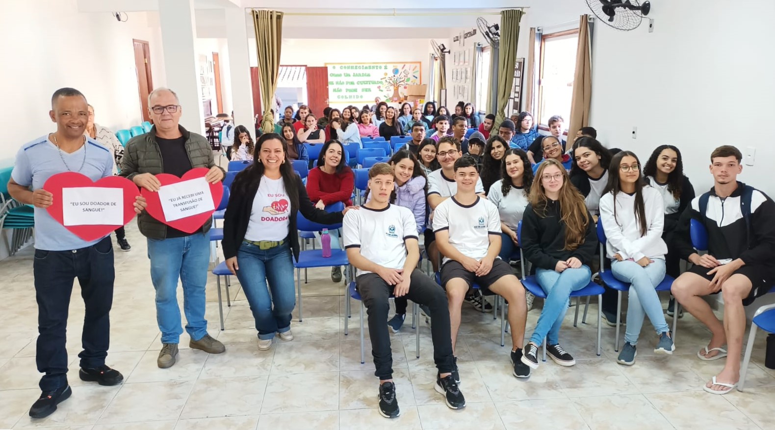 Secretaria de Saúde realiza ações educativas em alusão ao Junho Vermelho