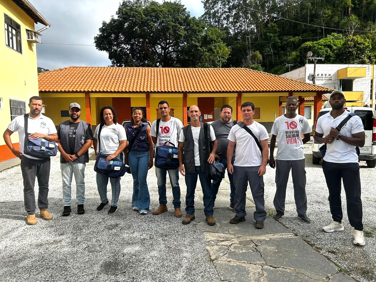 Mutirão de Combate à Dengue no Centro da Cidade