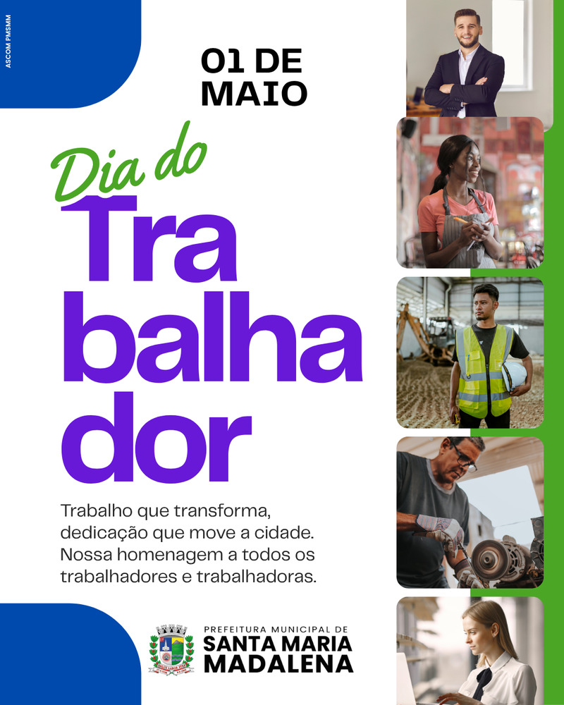 1º de Maio: homenagem aos trabalhadores e trabalhadoras