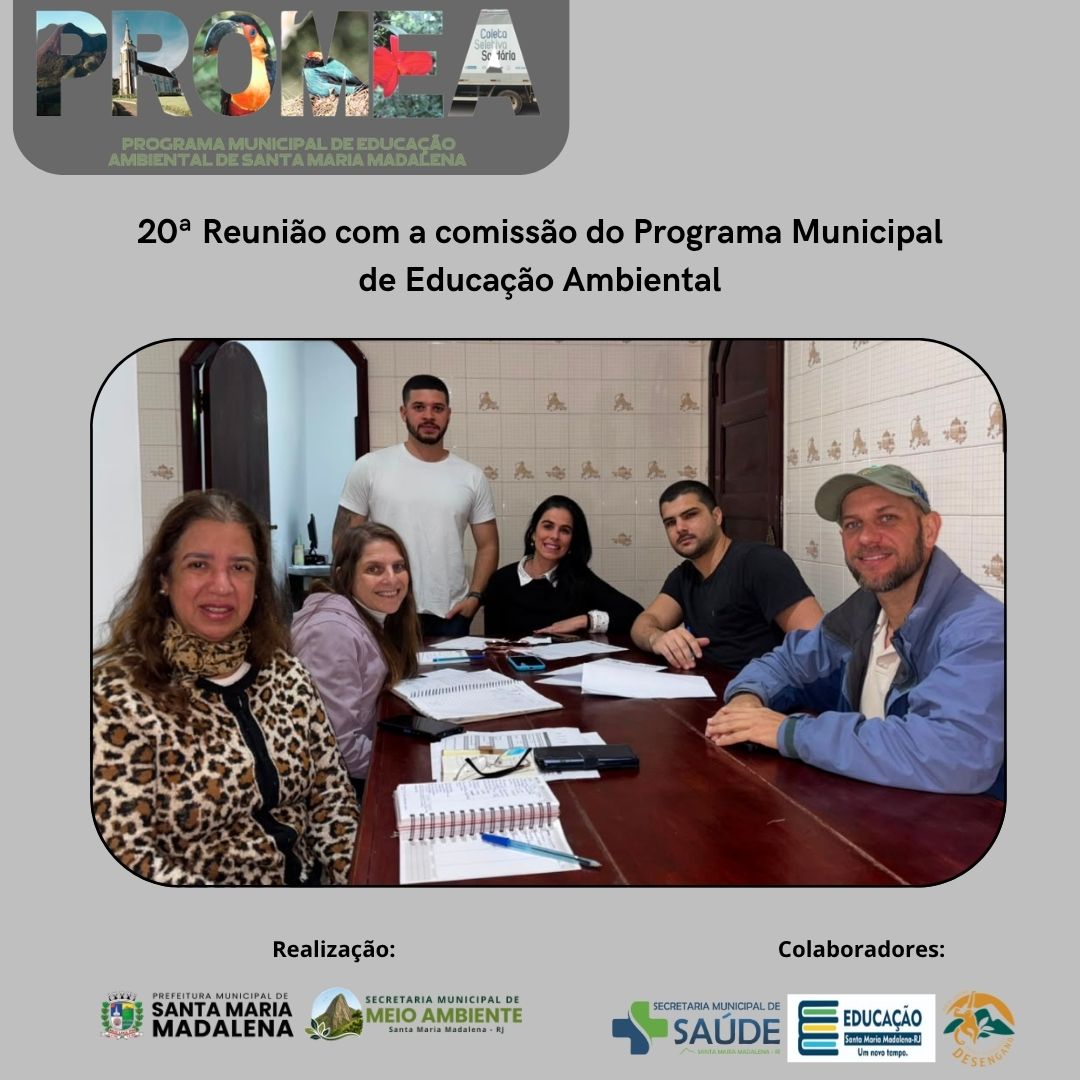 Secretaria Municipal de Meio Ambiente realiza 20ª reunião da Comissão do ProMEA