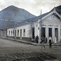 Rua da Santa Maria Madalena antigamente.